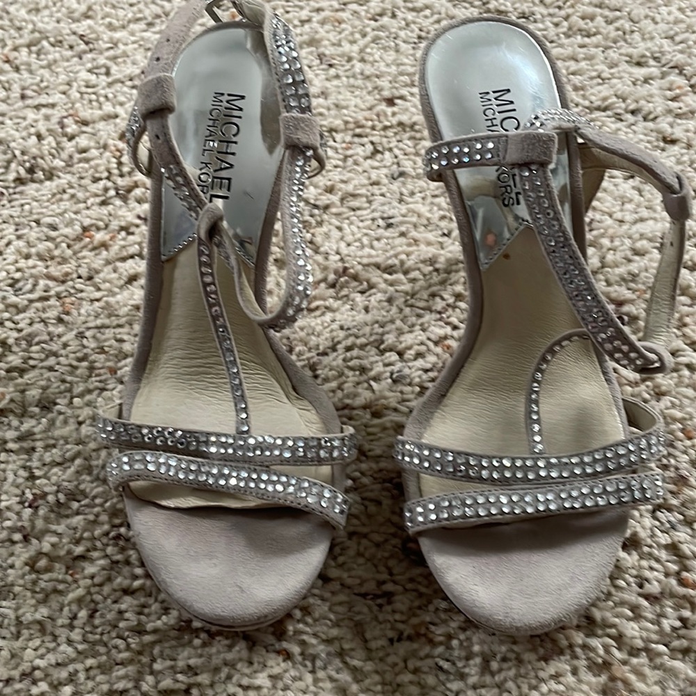 Michael michael kors suede sandals
